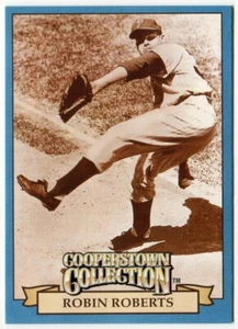 1996 Kenner SLU Cooperstown Collection Card -Robin Roberts Philadelphia Phillies - Picture 1 of 2