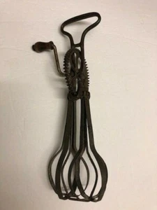 ANTIQUE TAPLIN LIGHT RUNNING ROTARY EGG BEATER PAT.11/ 24/1908 KITCHEN UTENSILS - Picture 1 of 5