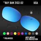 Anti Scratch Polarized Replacement Lenses for-Ray Ban RB2132 52 Options