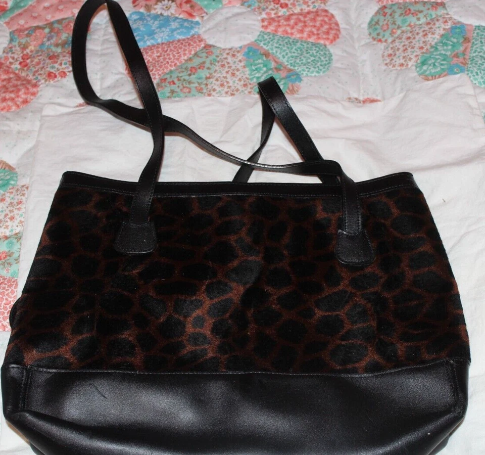 BOLSO DE MANO MAXX NEW YORK - ESTAMPADO LEOPARDO - 15X10 Foto 1 de 2