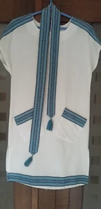 Ukrainisches 100% Leinen besticktes Kleid S Wyshyvanka Stickerei Ukraine Tradition - Bild 1 von 3