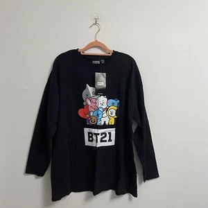 Nueva camisa de manga larga BTS Line Friends BT21 JK, Jimin, RM, Jhope, V, Suga, Jin - Imagen 1 de 4