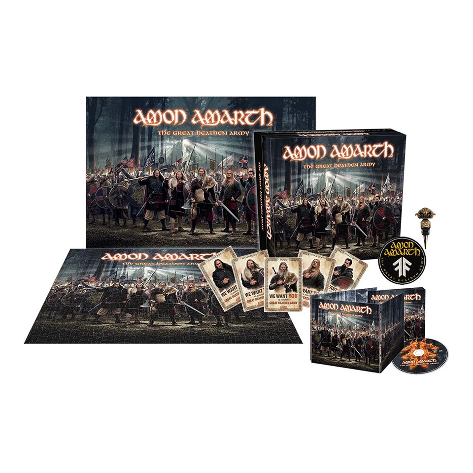  AMON AMARTH - The Great Heathen Army Spec.Ed. BOX, NEU - Bild 1 von 1
