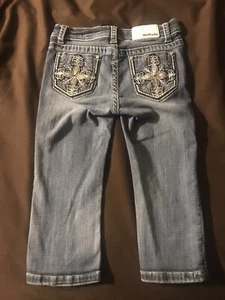 Girl’s Grace in LA Stretch denim capri jeans size 14 - Picture 1 of 4
