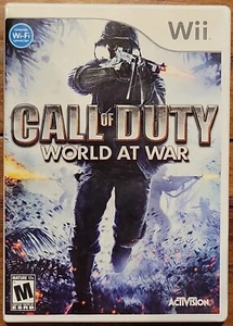 Call of Duty: World at War Nintendo Wii Video Game - Complete W/ Manual - Picture 1 of 4