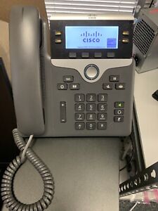 CISCO 7841 CP-7841-K9 VoIP IP Phone Office Telephone - PoE Power Tested