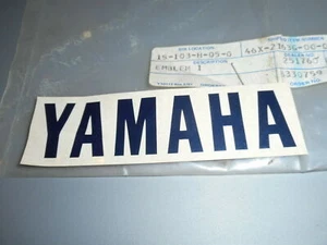 NOS Yamaha FZ600 1986-1987 Genuine OEM Fender Emblem 46X-2163G-00 - Picture 1 of 1