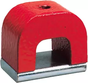 370-4 Horseshoe Power Alnico Magnets, 22-Pound Pull - Picture 1 of 12
