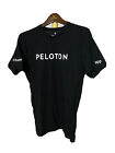 ?? Peloton Mens Small Century 100 Short Sleeve Shirt Black/White Cycling Casual