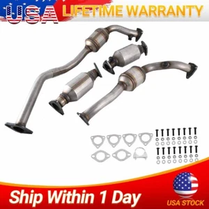 FITS 2001-2004 Nissan Xterra/Frontier Full Catalytic Converter Set 3.3L - Picture 1 of 18