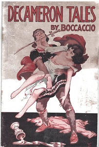 Decameron Tales Boccaccio Blue Book 37 pulp digest 1940s? Vintage paperback - Picture 1 of 1