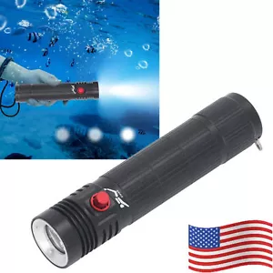 150000lm Tauchlampe LED Tauchtaschenlampe Unterwasser IPX8 Wasserdicht Tauchlampe - Bild 1 von 12