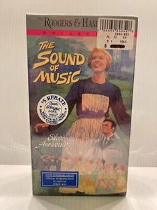 NEW The Sound Of Music CBS Fox Vintage VHS Rare Sealed Silver Anniversary - Picture 1 of 5