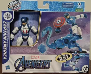 Marvel Avengers Bend and Flex Missions Captain America Ice Mission - Bild 1 von 5