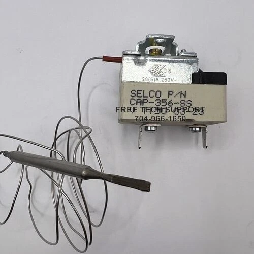 Tuttnauer 1730M TERMOSTATO DE SEGURIDAD (AUTOMÁTICO) RPI Parte #TUT039 OEM Parte #0162010 Foto 1 de 1