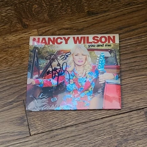 NANCY WILSON SIGNED YOU AND ME ALBUM CD AUTOGRAPHED AUTHENTIC SEALED HEART ANN W Cover