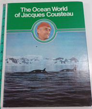 The Ocean World Of Jacques Cousteau 1973 Volume 8 Vintage Illustrated hardcover 