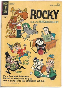 GOLD KEY Silver Age : Rocky and his fiendish Friends #4 (Bullwinkle) Natasha - Bild 1 von 1