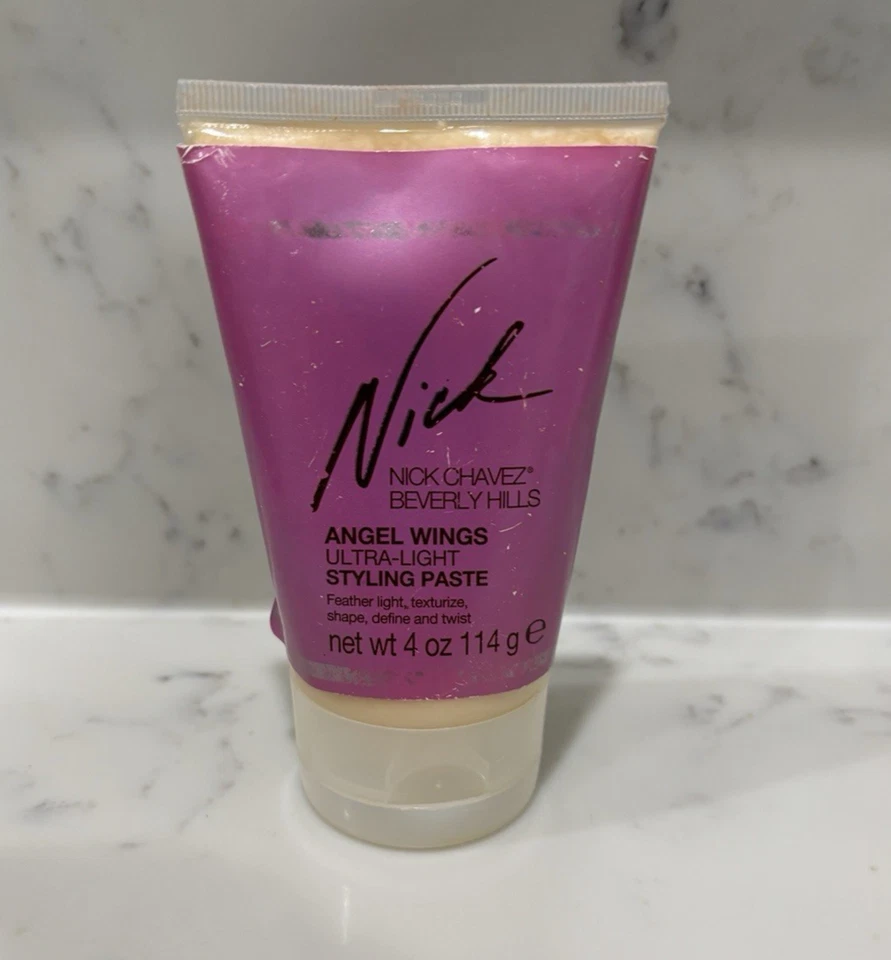 Pasta de peinado ultra ligera NICK CHAVEZ Beverly Hills Angel Wings 4 oz NUEVA SIN CAJA * Foto 1 de 4