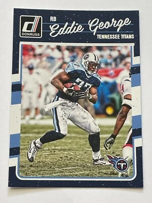 Fútbol americano Panini Donruss 2016 #291 - Eddie George - Tennessee Titans Foto 1 de 2