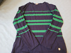 Armour Lux Striped Men's Large Shirt Blue Green