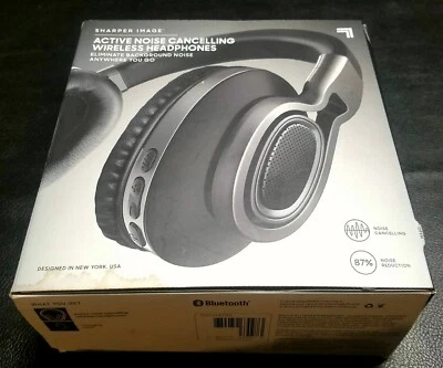 Open Box Sharper Image Active Noise Cancelling Wireless Headphones - Image 1 of 2