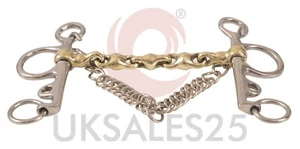 Broca Waterford Mouth Pelham Copper, GS & SS (UKSALES25®) *ENVÍO EL MISMO DÍA* - Imagen 1 de 4