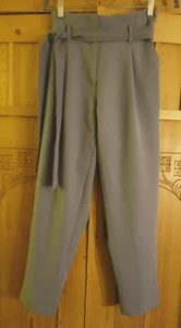 New Look Women's Light Taupe Brown Dress Pants Morocco 6 - Picture 1 of 8