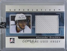 2009 ITG Superlative Volume 2 Game-Used Jersey Silver /40 Alex Ovechkin #GUJ-01
