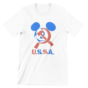 Crass Classic USA USSR T-Shirt PUNK - Picture 1 of 2