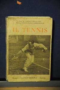 1927 - MANUALE HOEPLI - IL TENNIS - SECONDA EDIZIONE - Picture 1 of 1