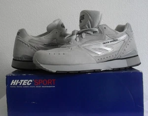 Scarpe da ginnastica Hi Tec Silver Shadow retrò vintage fitness outdoor taglia 10,5 UK in scatola - Foto 1 di 14