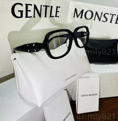 GentleMonster Sunglasses Maison Margiela x MM114 01 Black Frame Clear Lenses - Image 1 of 4