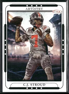 C.J. Stroud 2023 SAGE Artistry Canvas #29 Ohio State- Houston Texans - Picture 1 of 2