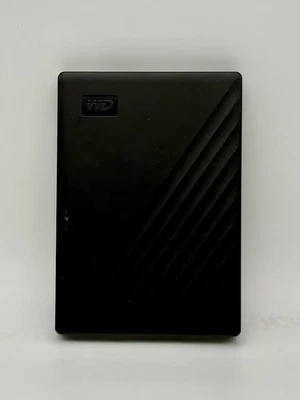 WD 2TB My Passport Portable External Hard Drive Black WDBYVG0020BBK-0B, Used - Image 1 of 3