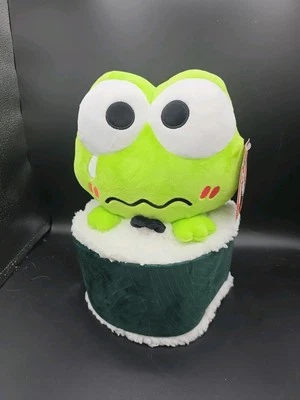 Kidrobot Sanrio Hello Kitty & Friends Keroppi Sushi Roll 11-Inch Plush New - Image 1 of 2