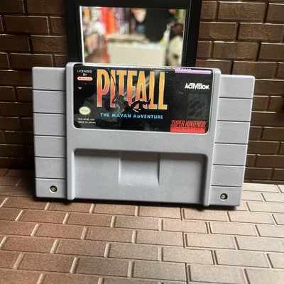 Pitfall: The Mayan Adventure (NINTENDO SNES, 1994) TESTED - Cartridge Only - Image 1 of 4