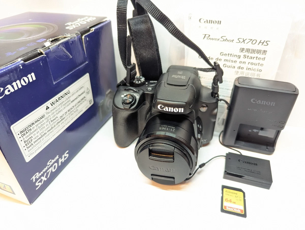 Canon PowerShot SX70 HS Digital Cameras for Sale - eBay