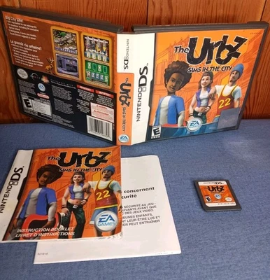 Urbz: Sims in the City (Nintendo DS, 2004)  Authentic Complete CIB Manual TESTED - Photo 1/4