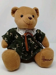 Harrods Plush Mouse Collectable Soft Toy In Green Dress - Picture 1 of 5