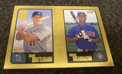 Edwin Encarnación 2001 Topps Gold RC #’D/2001 #746 Hugh Quattlebaum ESE Foto 1 de 2