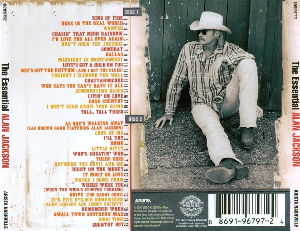 ALAN JACKSON ESSENTIAL ALAN JACKSON NEW CD - Image 1 of 1