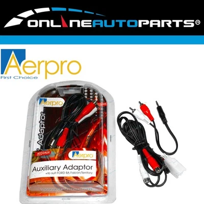 Auxilary Adaptor Cable IPod IPhone IPad for Ford BA BF Falcon Territory SX SY - image 1 of 3