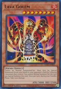 Lava Golem RA01-EN001 Ultra Rare 1st Edition NM Yugioh - Picture 1 of 1