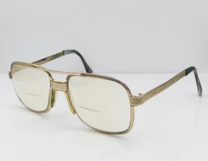 Vintage SRO Hartford Gold Pilot Metal Sunglasses FRAMES ONLY - Picture 1 of 9