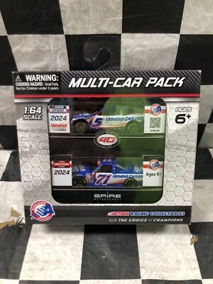 2024 Las Vegas Vincitrice 2-pk Larson & Caruth Mappa Hendrick 1:64 Scala - Immagine 1 di 4