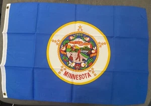 "MINNESOTA 1957" Flagge 2x3 Fuß Polyester Banner Schild Staat MN - Bild 1 von 7