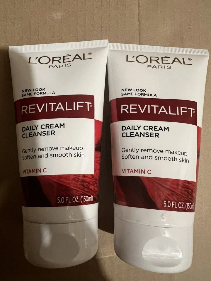 L'oreal Revitalift Radiant Smoothing Cream Cleanser 5 FL Oz