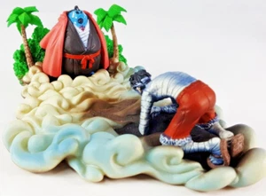 One Piece Log Box Diorama Figure Luffy & Jinbei MegaHouse Original Anime Japan - Photo 1 sur 6