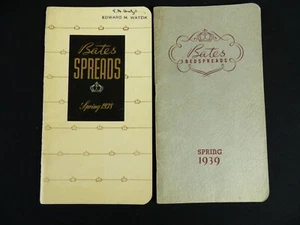 1938 1939 Bates Bedspread Catalog Price Lists - Picture 1 of 8